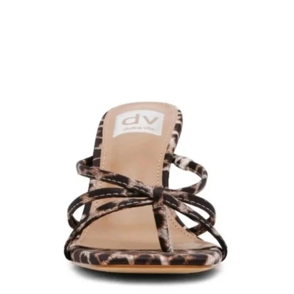 DV by Dolce Vita Animal Print Strappy Heels Size 9 New Never Worn - Picture 5 of 12